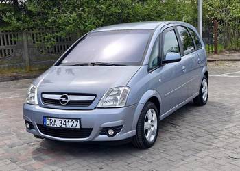 Opel Meriva 1.6 Benzyna 105KM 2009r Lift Klima Hak Nowy rozrząd i sprzęgło!