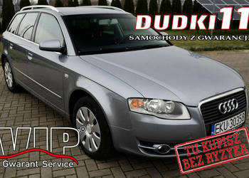 Audi A4 2,0b DUDKI11 Serwis,Klimatronic 2 str.Hak,Navi,kredyt.GWARANCJA B7…