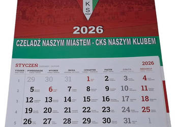 Kalendarz 2026, Czeladzki Klub Sportowy, CKS Czeladź (Kolekcje)