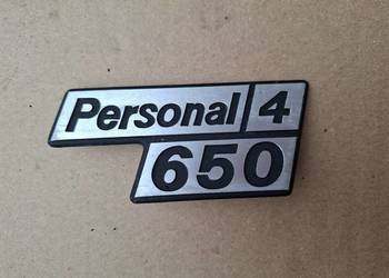 Emblemat znaczek logo aluminiowy Fiat 126p Personal 4 650 Maluch