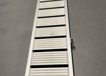 Trap jachtowy aluminiowy 200x37 z rolkami