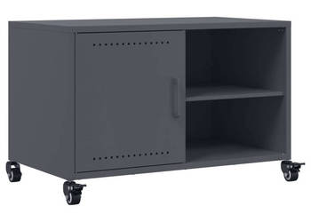 Szafka RTV antracytowa 68x39x435 cm stal WM-846670