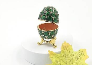 Jajko jajo faberge pojemniki szkatułka.