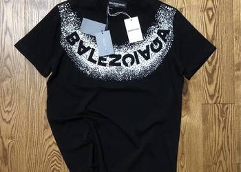 Koszulka T-Shirt Bluzka Balenciaga S-2XL OFF-White Palm Angels Bawełna