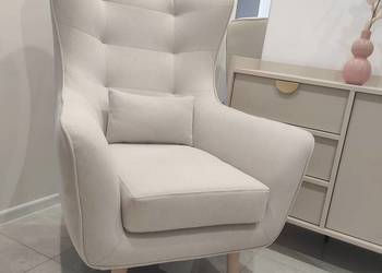 Fotel skandynawski uszak