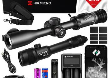 Luneta Noktowizyjna HIKMICRO Alpex 4K PRO A50P + Noxar DIR-PRO V2 4w1