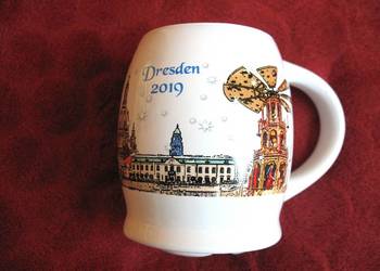 Kufel do piwa _ Weihnachtsmarkt - Drezno 2019 r
