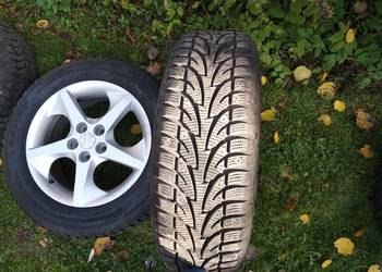 felgi aluminiowe 17 5x114 z oponami zimowymi