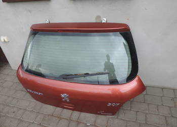KLAPA TYLNA TYŁ PEUGEOT 307 HB