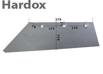 Lemiesz 300hektarów HARDOX 54551/L części do pługa EBERHARDT