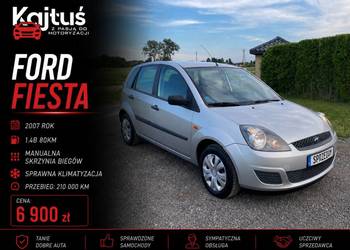Ford Fiesta * 2007R * 1.4B # Bardzo ŁADNA # Stan B.DOBRY # Klima OpłatyPL