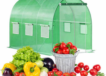 Tunel foliowy ogrodowy 3x2x2 m