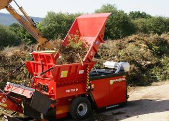 Wynajem mobilny rozdrabniacz niszczarka