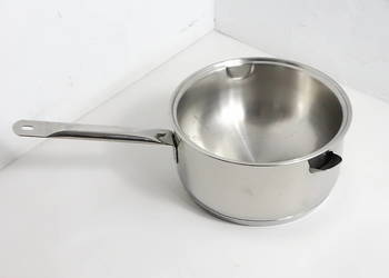 Włoski rondel ze stali nierdzewnej Frabosk 18/10 – Indukcja, 19 cm / 10 cm