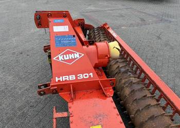 Agregat brona wirnikowa  3 metry Kuhn HR 3001 wał