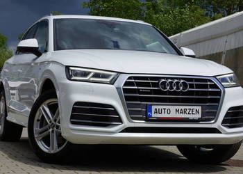 Audi Q5 2.0 TDI CR 190 KM, 4x4, Automat, S-Line, Full LED, Hak, GWARANCJA!
