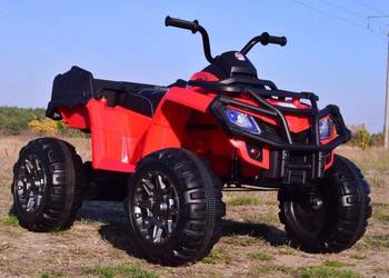 MEGA WIELKI QUAD 24 V, 2X100W, AMORTYZATORY, 0909