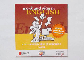 work and play in english płyta cd, work and play część 2