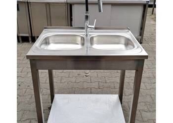 Zlew 2 Komorowy z Półką - 80/60/85 - M.1568.N