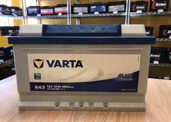 Akumulator 72Ah 680A VARTA Blue Dynamic E43