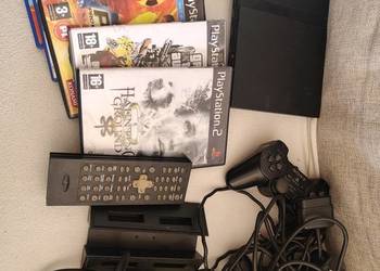 Konsola PS2 PS2 Slim 2 pady karta pilot FIFA gta PES Sonic