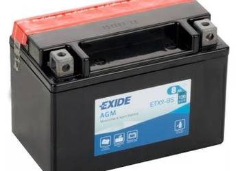 Akumulator motocyklowy 12v 8ah 120a Exide etx9-bs ytx9-bs