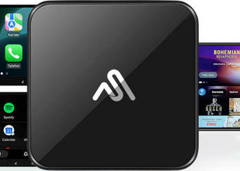 Adapter AUTOSKY CPHM-2 Bezprzewodowy CarPlay Android Auto Czarny