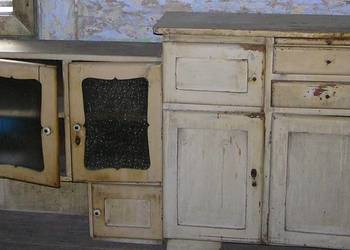 Kredens stary, drewniany