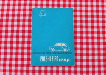 Instrukcja obsługi Fiat 126p 126 pierwsza seria 1974r.