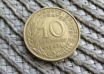 Francja 10 Centymów 1967r