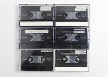 Zestaw 6 kaset MAXELL XLII-S 60 | Stan Kolekcjonerski | High Position