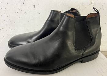 Czarne butu za kostkę