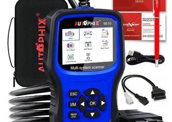 AUTOPHIX 9610 Tester diagnostyczny Kolorowy Wyświetlacz Gwarancja F.vat