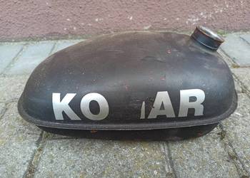 Zbiornik paliwa bak Komar Romet PRL czarny