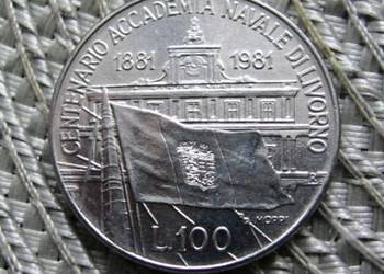 Włochy 100 Lirów 1981r - Akademia Morska
