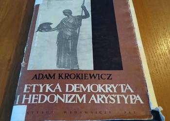 Etyka Demokryta i hedonizm Arystypa / Adam Krokiewicz