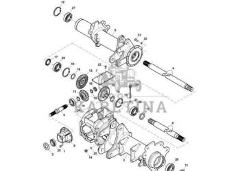 John Deere 960 - Tuleja CC142716 (Układ napędowy)