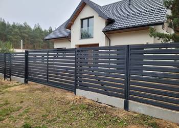System sztachetowy - furtki, OC+RAL