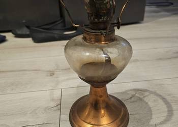 Lampa naftowa retro (korpus mosiężny)