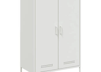 Szafka biała 68x39x113 cm stal WM-842969