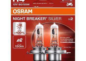 Żarówki H4 Osram Night Breaker Silver Żarówki H4 Osram Night Breaker Silver