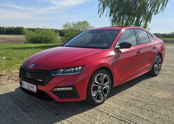 Škoda Octavia RS Challenge Selection 2.0 TSI 245KM DSG Salon Polska, Czerw…
