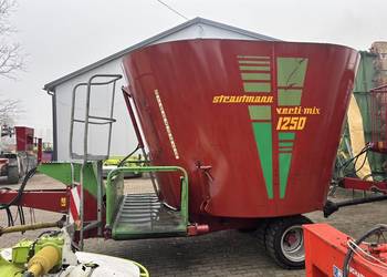 Wóz paszowy 12m3 paszowóz Strautmann Verti Mix 1250 waga taśma