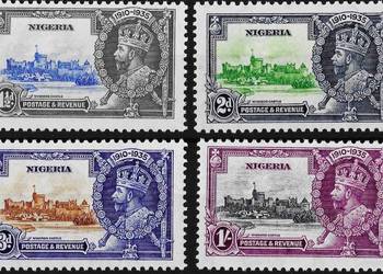 NIGERIA 1935 - kompletna seria czysta.Gratis wysyłka!