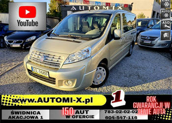 Fiat Scudo LONG* 2,0HDI * Nawiewy * Panorama* 8 Os * HAK * GWARANCJA/ZAMIA…