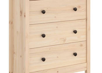 Szafka 70x35x80 cm lite drewno sosnowe WM-813734