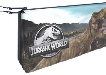 Piórnik 3 Przegrody Jurassic World Dinozaur Saszetka