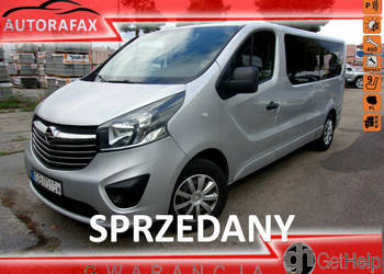 Opel Vivaro Long 1.6 CDTI 125 KM Klimatyzacja 9 Osób Alu Salon PL Kredyt I…