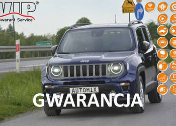 Jeep Renegade 1.3 Turbo T4 automat skóra nawi pakiet zimowy bezwypadkowy g…