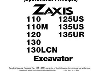 Hitachi Zaxis ZX130LCN ZX125US ZX135US ZX135UR ins. naprawy